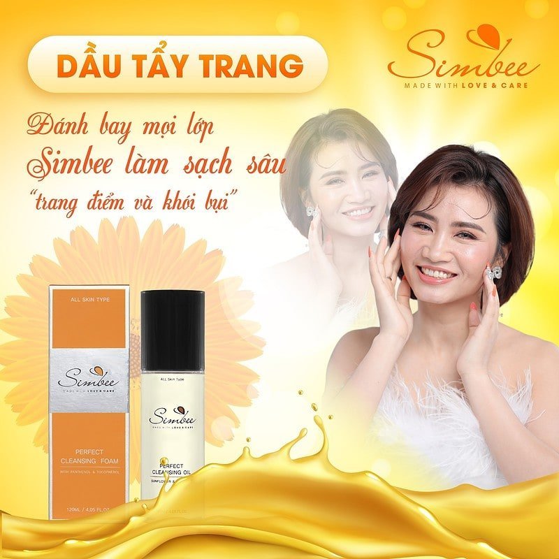 Dầu tẩy trang Simbee