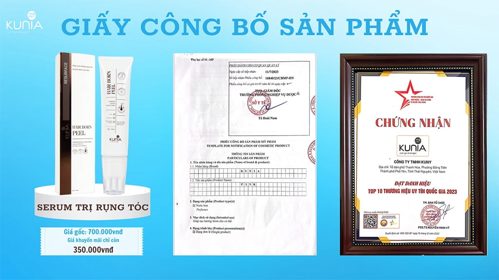 Dưỡng tóc Kunia Hair Born Peel