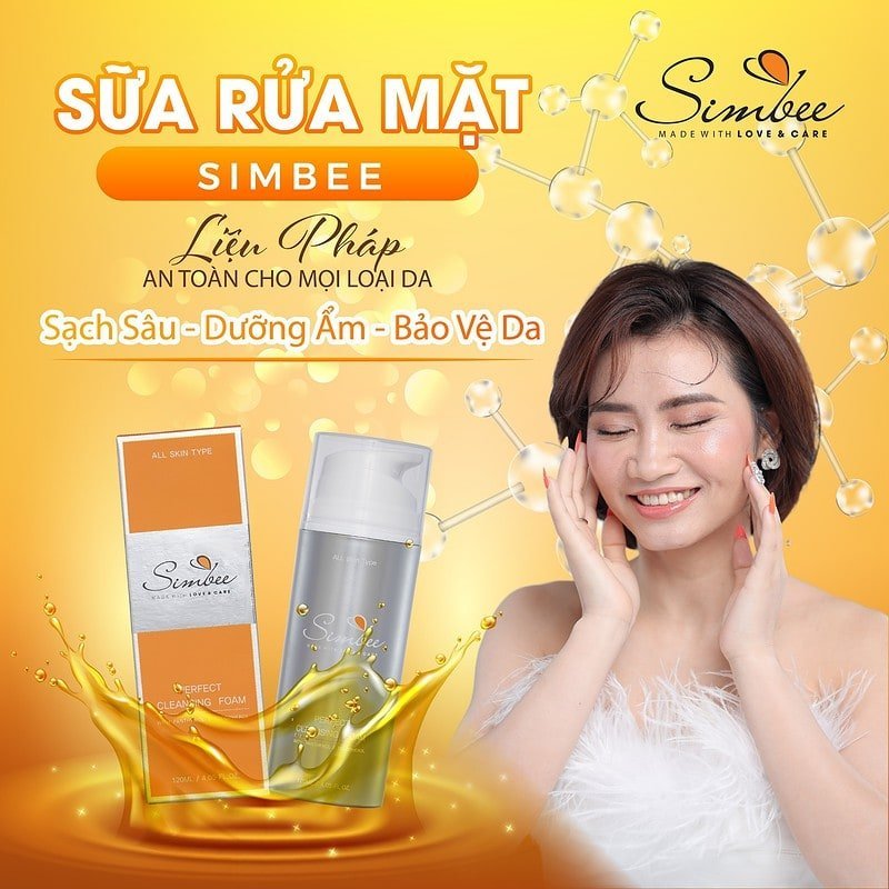 Sữa rửa mặt Simbee