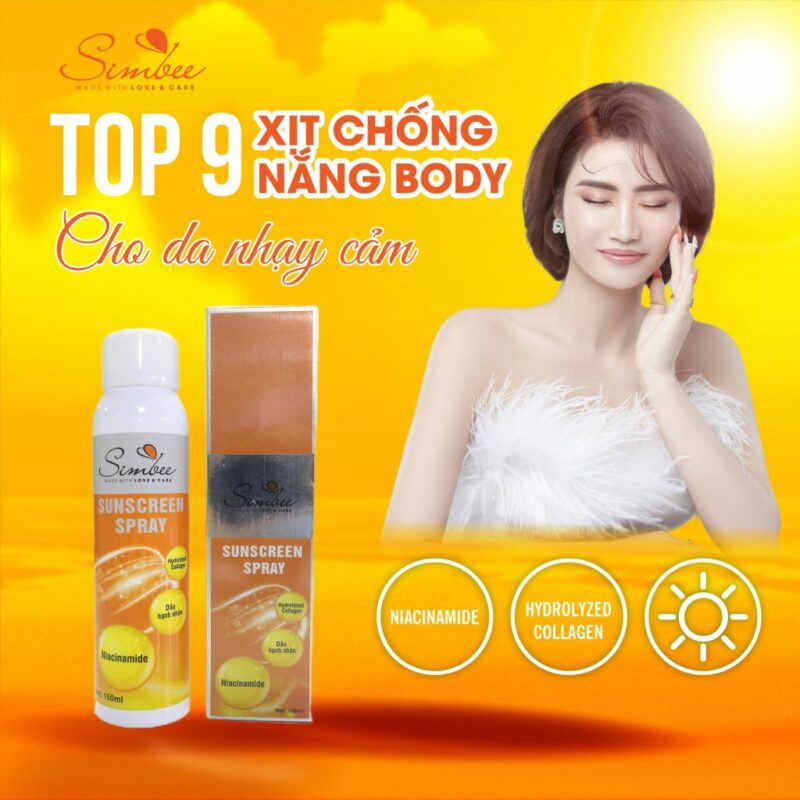 Xịt chống nắng Simbee2