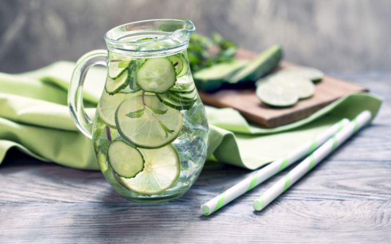 7 công thức nước detox thải độc cơ thể