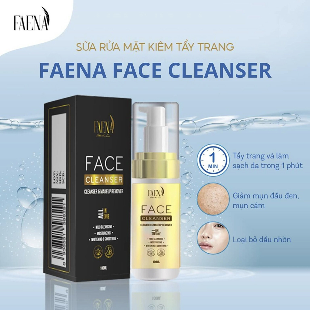 Sữa rửa mặt & tẩy trang Faena Face Cleanser