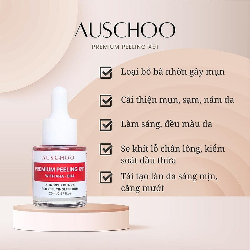 Tinh chất Peel da sinh học Auschoo