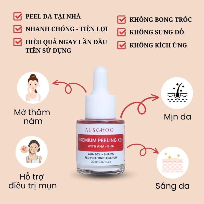 Tinh chất Peel da sinh học Auschoo