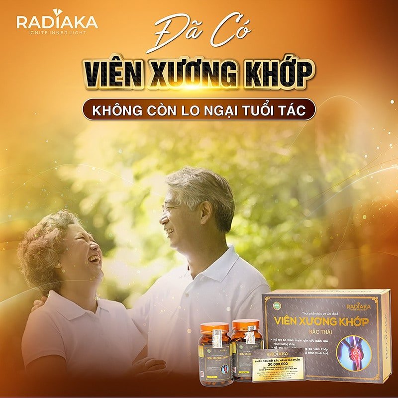 Viên xương khớp Bắc Thái Radiaka