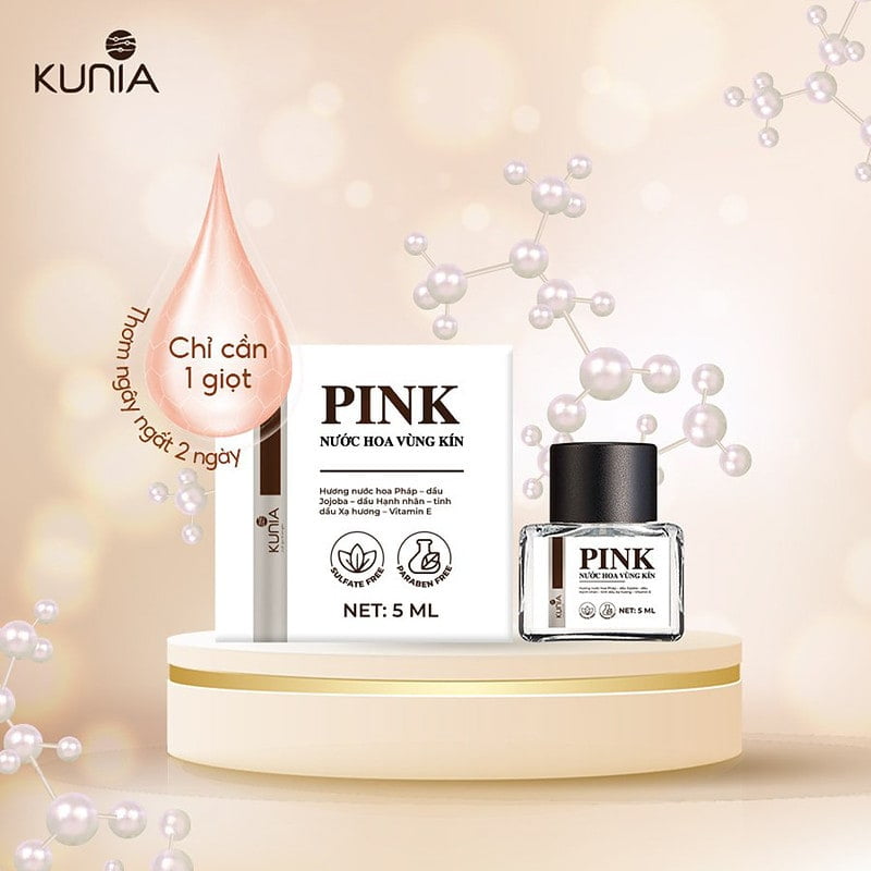 Nước hoa vùng kín Kunia Pink