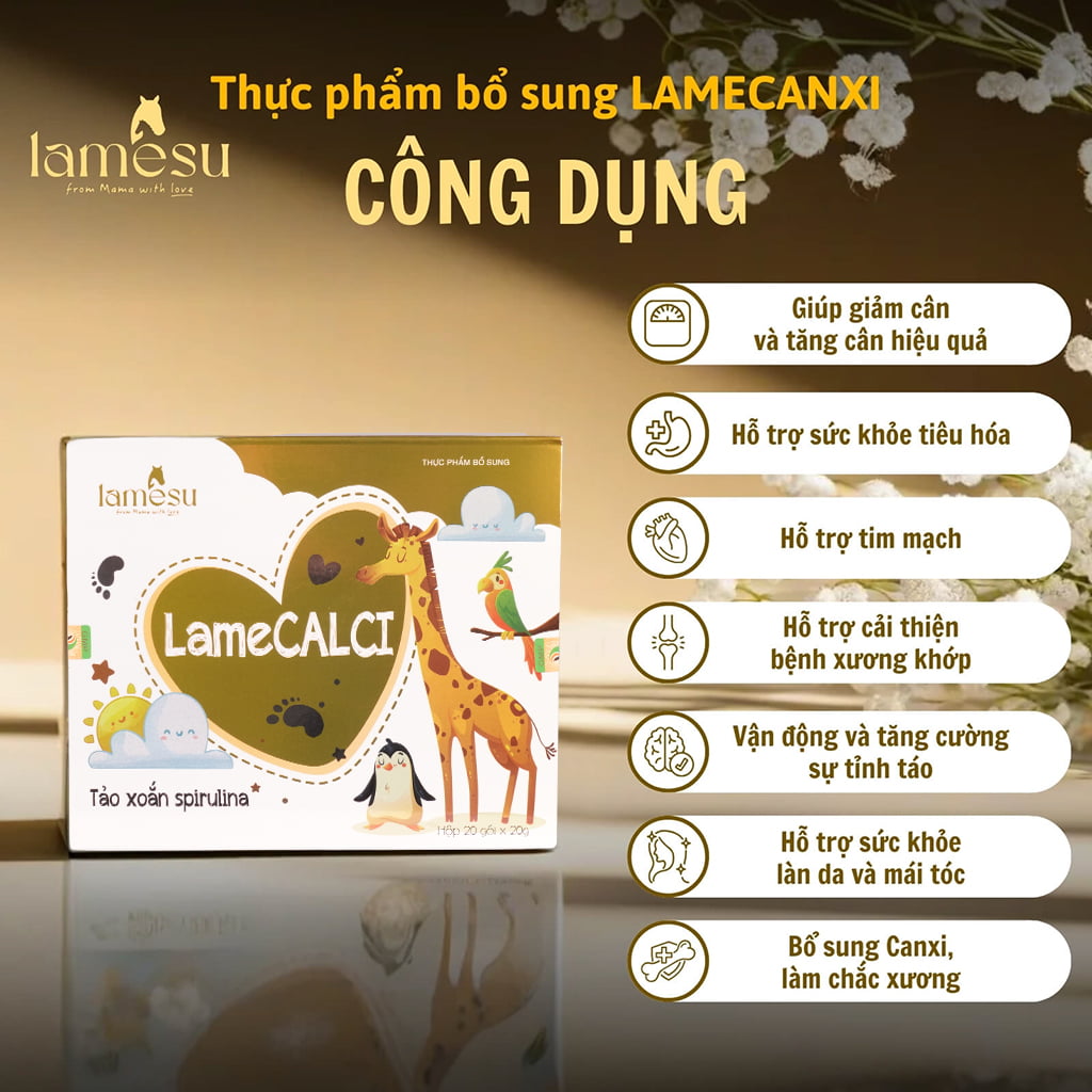 Thực phẩm bổ sung LameCANXI