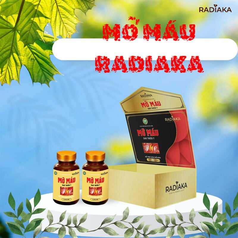 Viên uống mỡ máu Radiaka