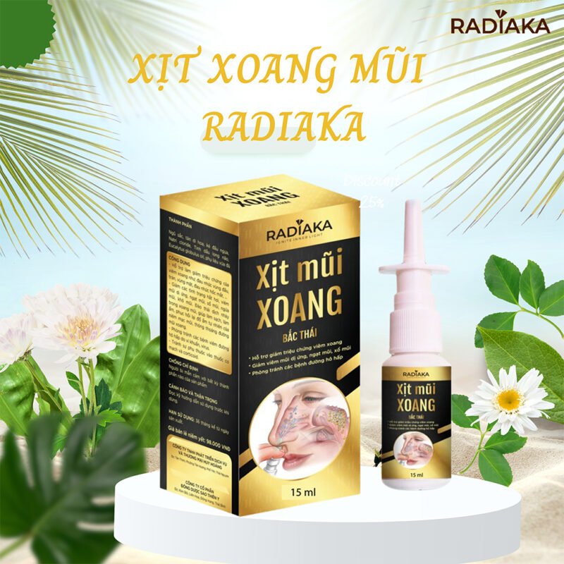 Xịt khoang mũi Bắc Thái (người lớn)